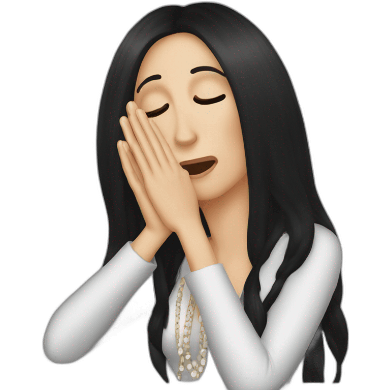 Cher facepalm emoji