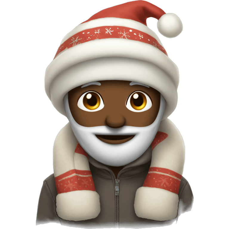 Cozy holiday  emoji