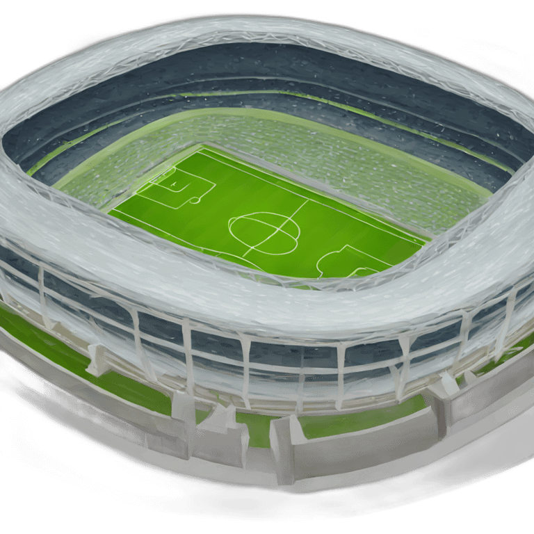 champions league soccer stadium emoji