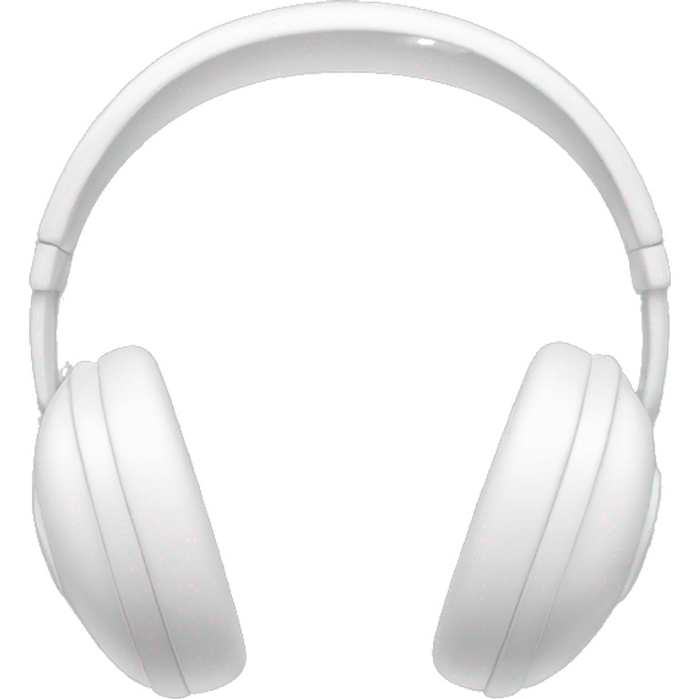 White headphones emoji