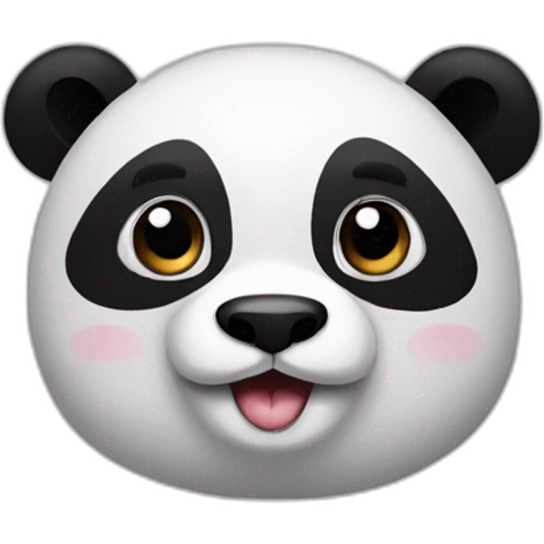 black friday panda emoji