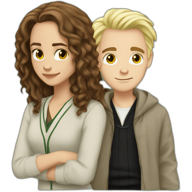 Hermione Granger With draco emoji