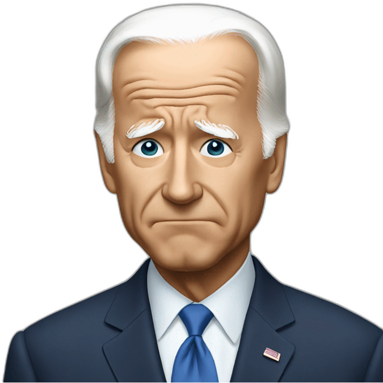 sad biden emoji