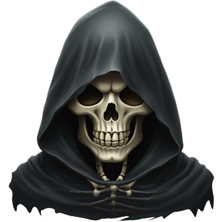 Grim reaper head emoji