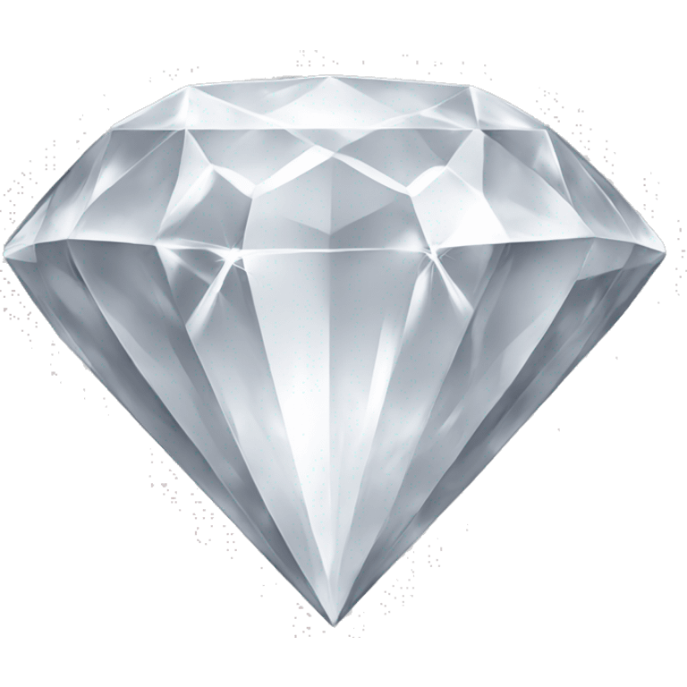 White and silver diamond emoji