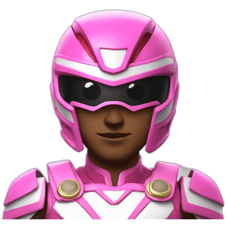 male pink power ranger emoji