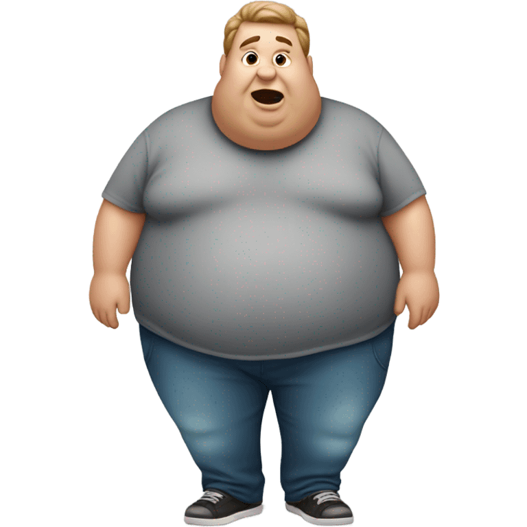 Big Obese guy emoji