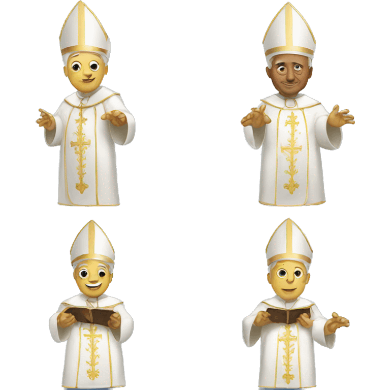 pope dj emoji