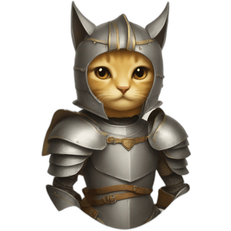 mew in medieval armor emoji