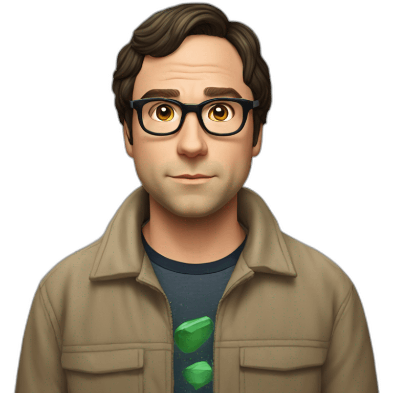 The big bang Theory leonard emoji