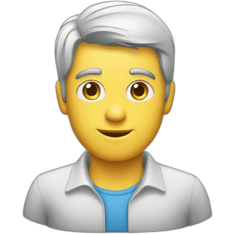 Marketing man emoji