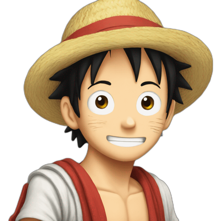 Luffy emoji