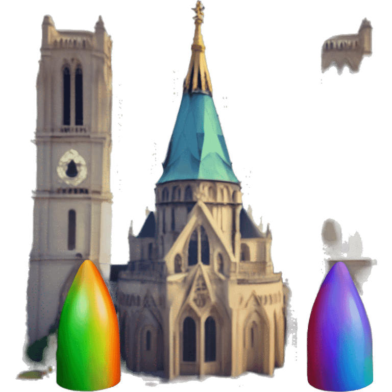 guy fawkes mast containing a colorful st basils cathedral, st basils cathedral with guy fawkes mask emoji