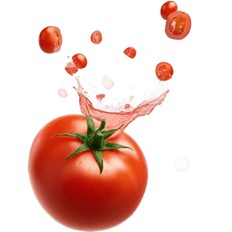 Tomato thrown emoji