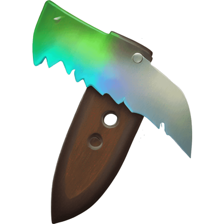 northern lights knife emoji