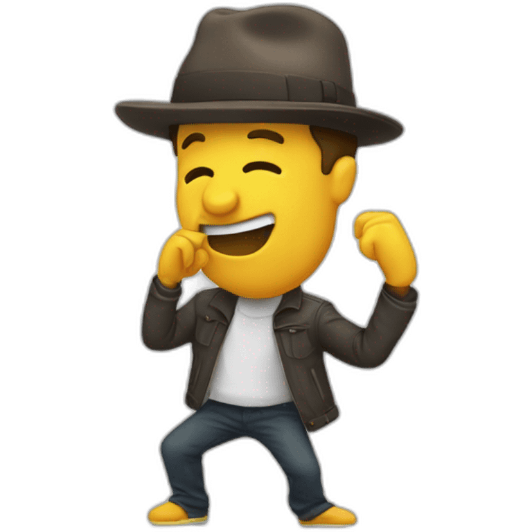 Quelqu'un qui Dab emoji