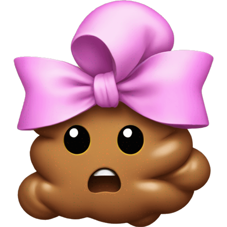 poop with bows  emoji