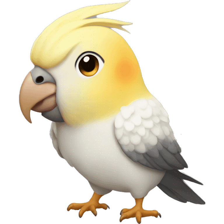 cockatiel lutino emoji