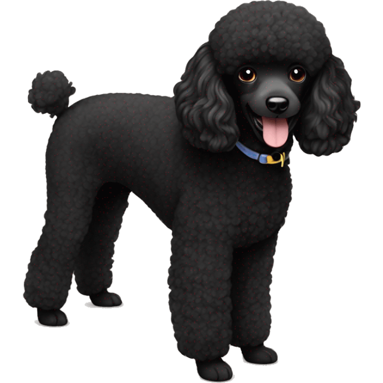 black poodle emoji