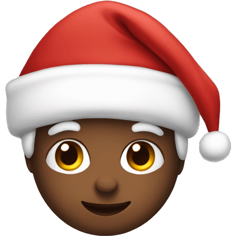 Cute Santa  emoji