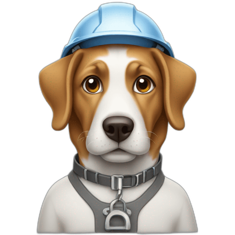 dog engineer emoji