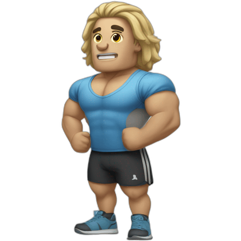 Gym dumble emoji