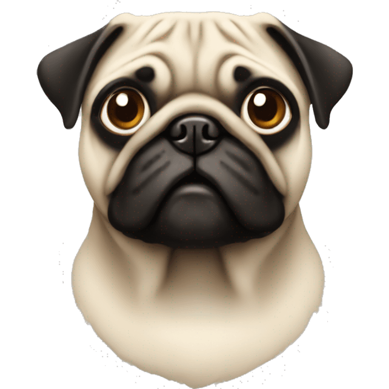  vector pug emoji