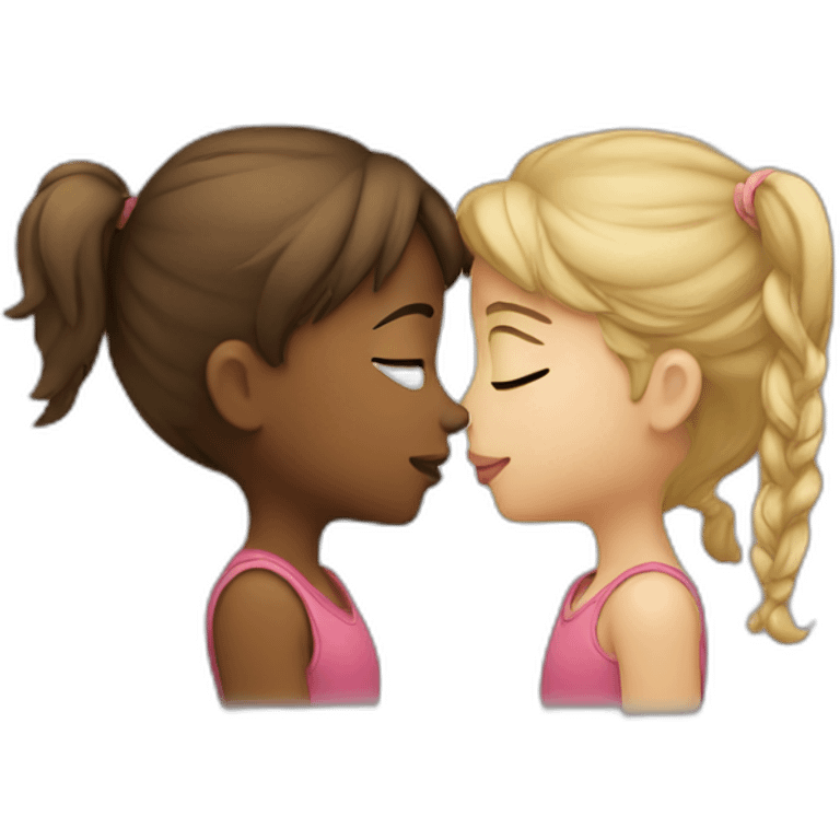 girl-kissing-a-girl emoji