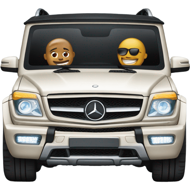 Create a Mercedes Benz  emoji