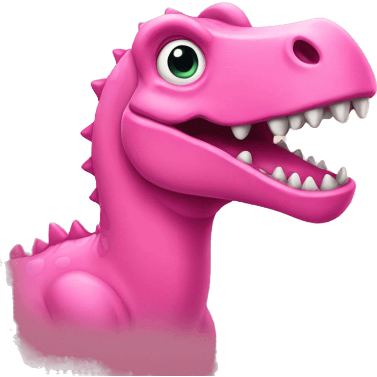 Pink dinosaur  emoji