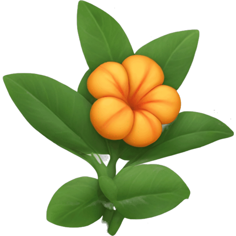 Flor de tangerina  emoji