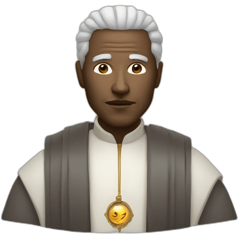 spiritual leader in futurist style emoji