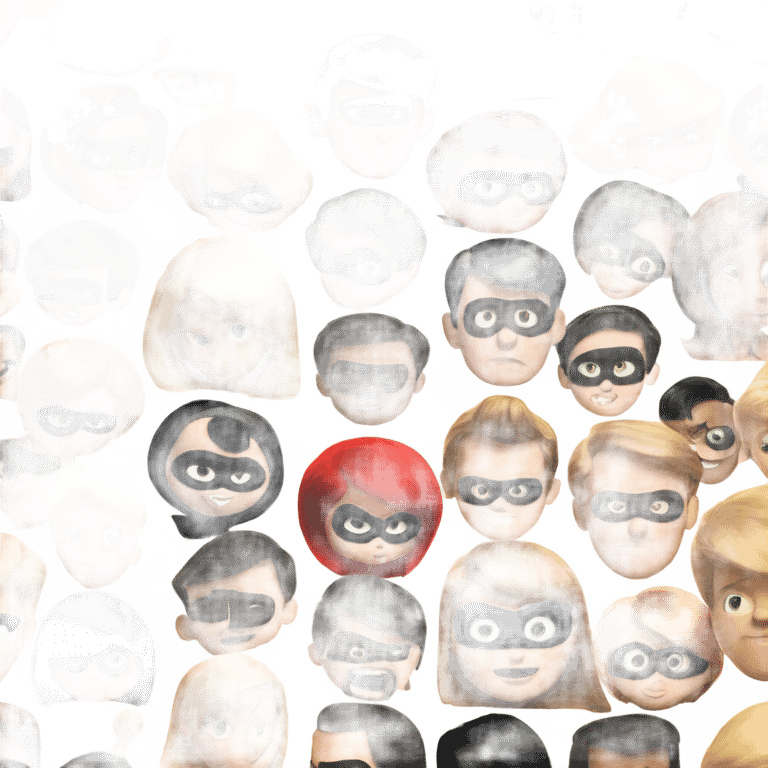 the incredibles logo emoji