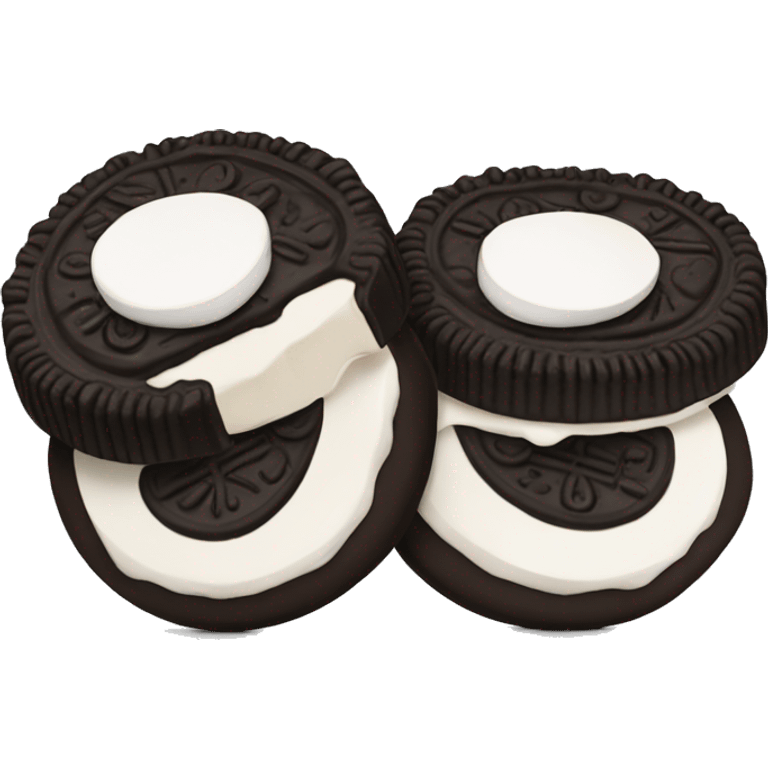 Two Oreos cookies emoji