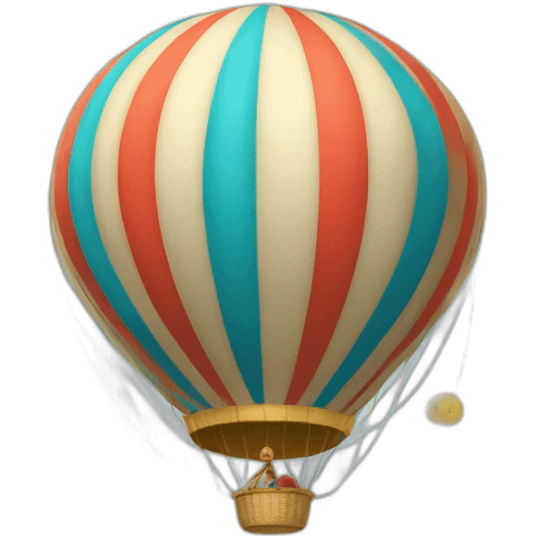 Montgolfière emoji