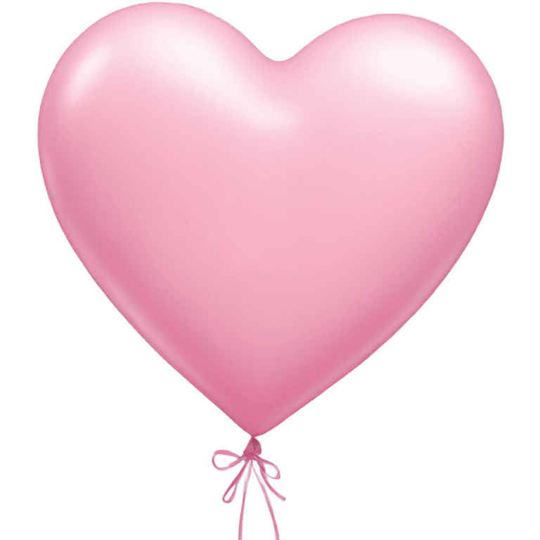 pastel pink heart balloons emoji