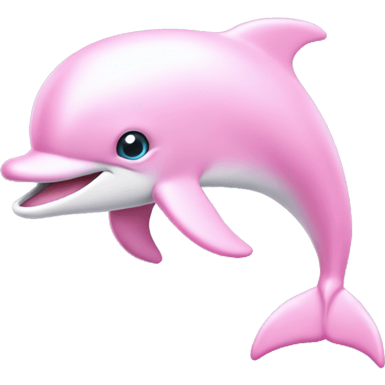 Pastel-pink-colors-dolphin emoji