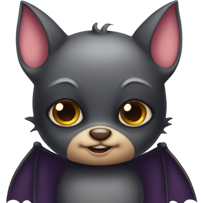 Cute bat emoji