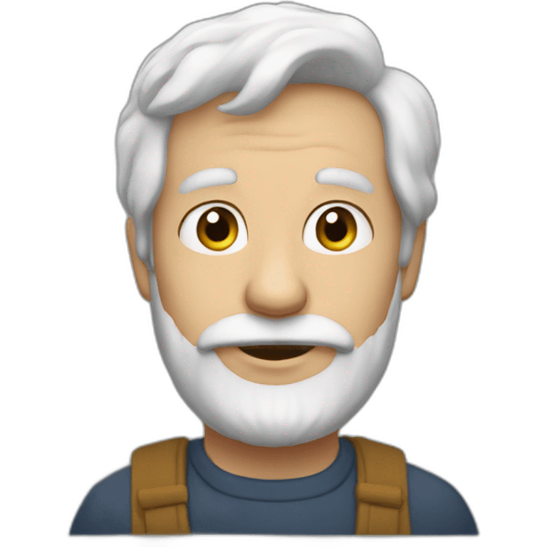 Une pierre  emoji