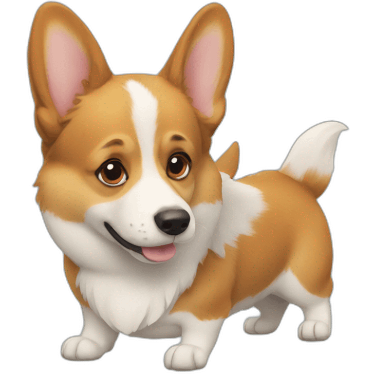 Corgi emoji