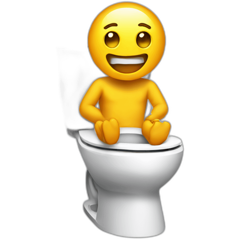 Astarion on toilet emoji