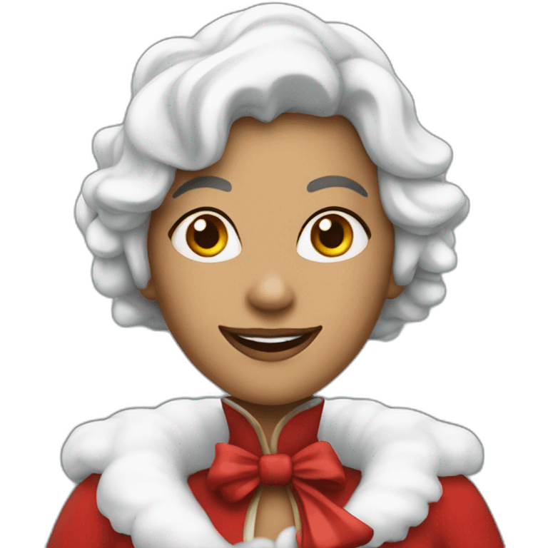 ice spice as mrs claus emoji