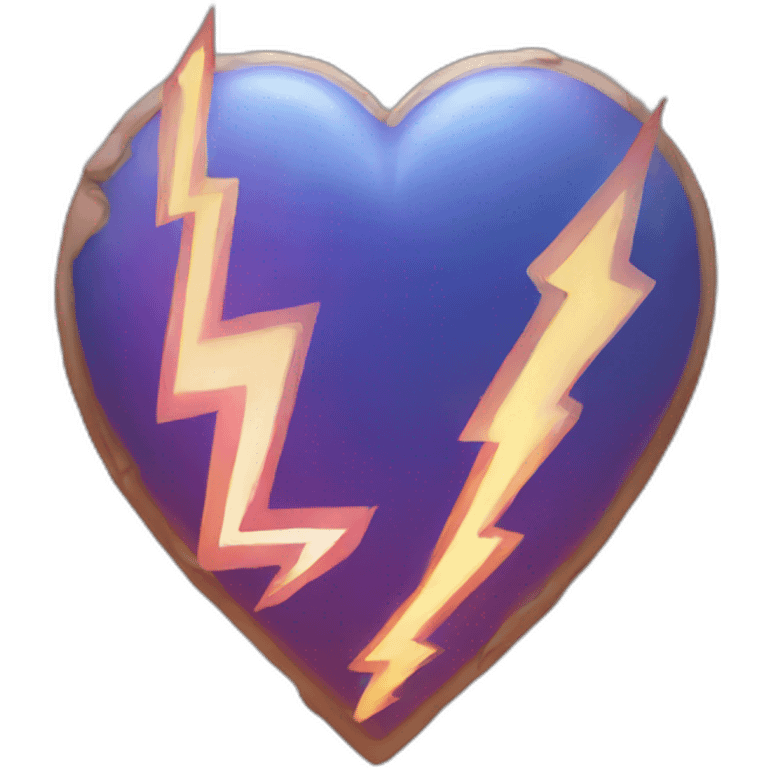 Thunder heart emoji