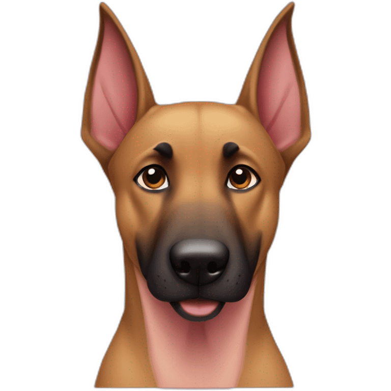 Malinois x pig emoji