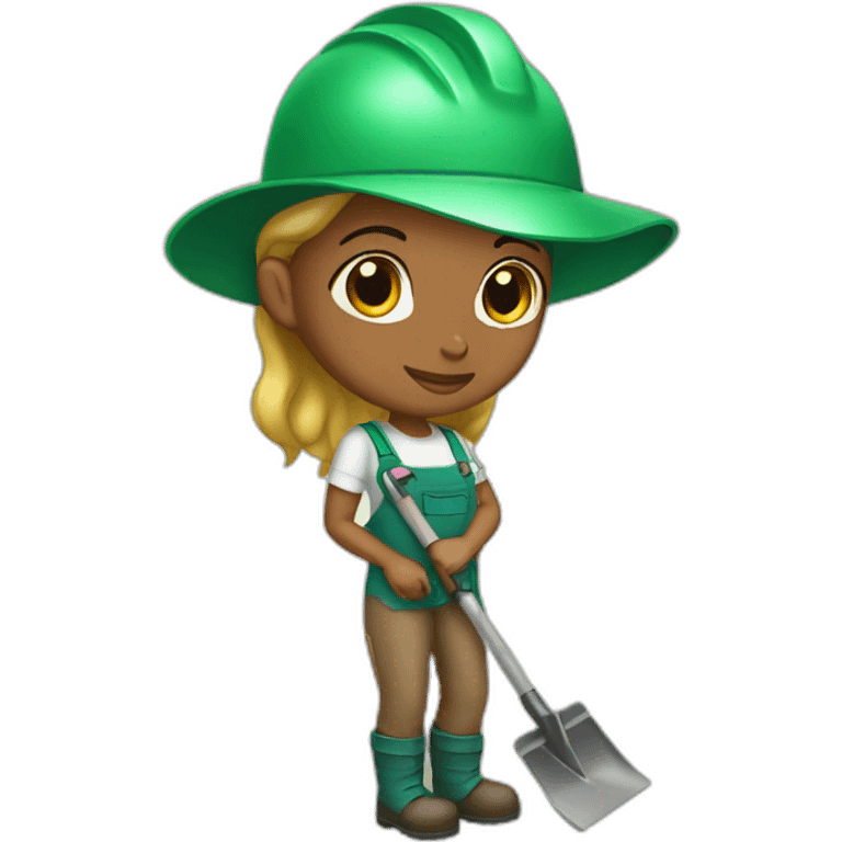 landscape gardener girl emoji