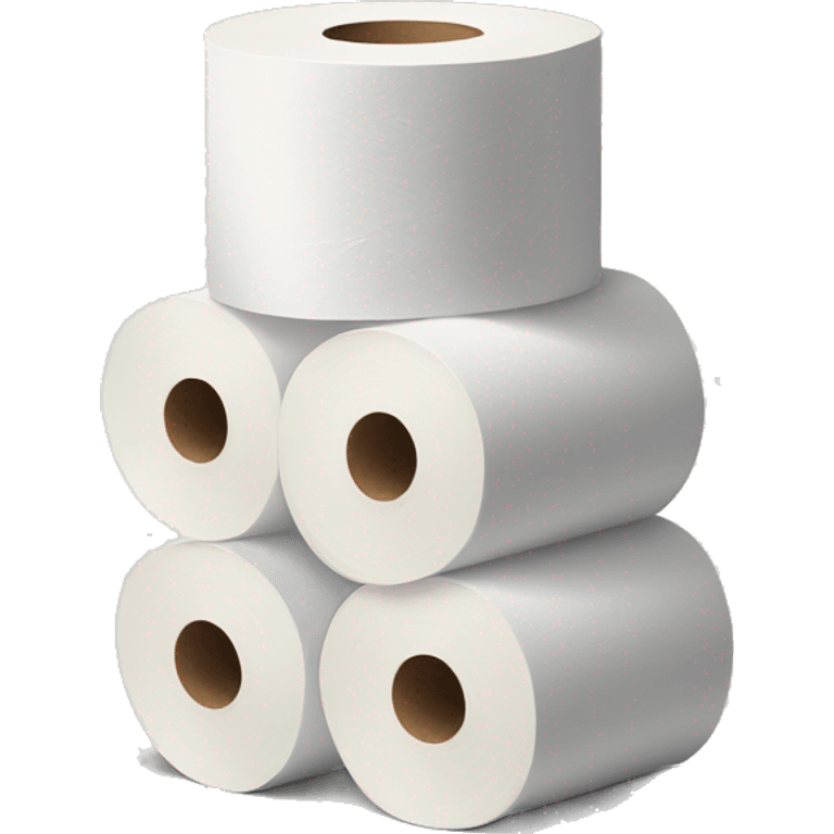 stack of toilet paper roll emoji