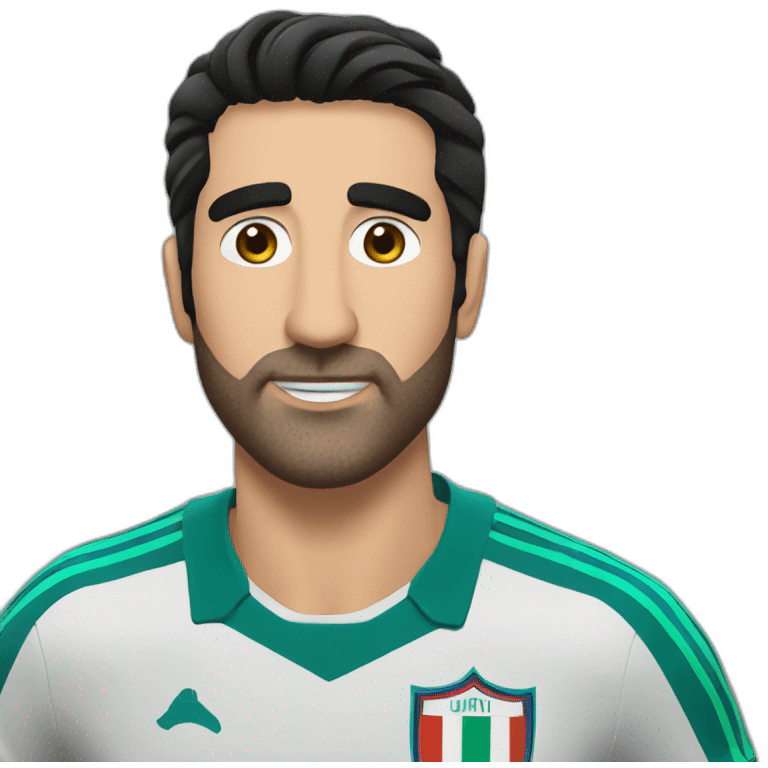 Buffon saving a penalty emoji