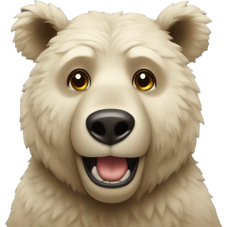 Urso malkeiro emoji