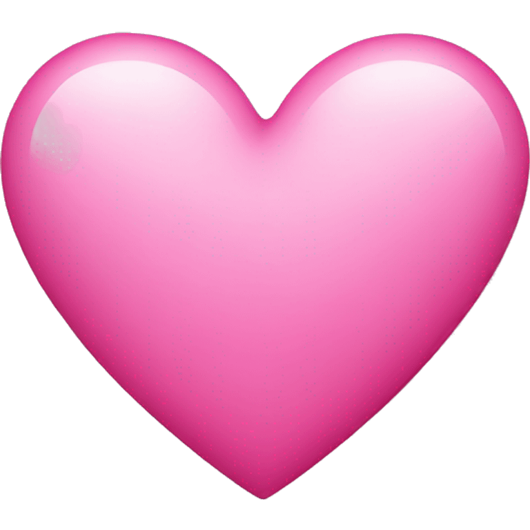 Heart pink emoji