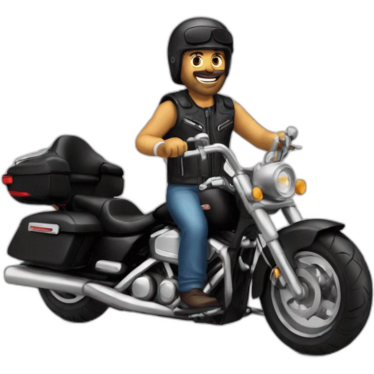 Biker-moto emoji